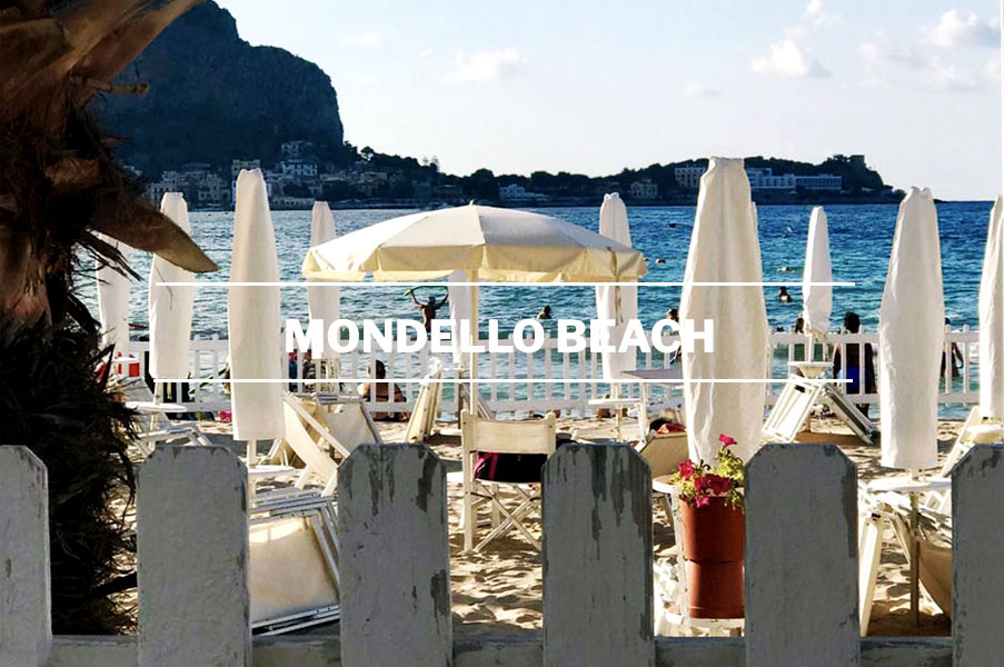 mondello strand palermo Der Strand von Mondello in Palermo-Sizilien